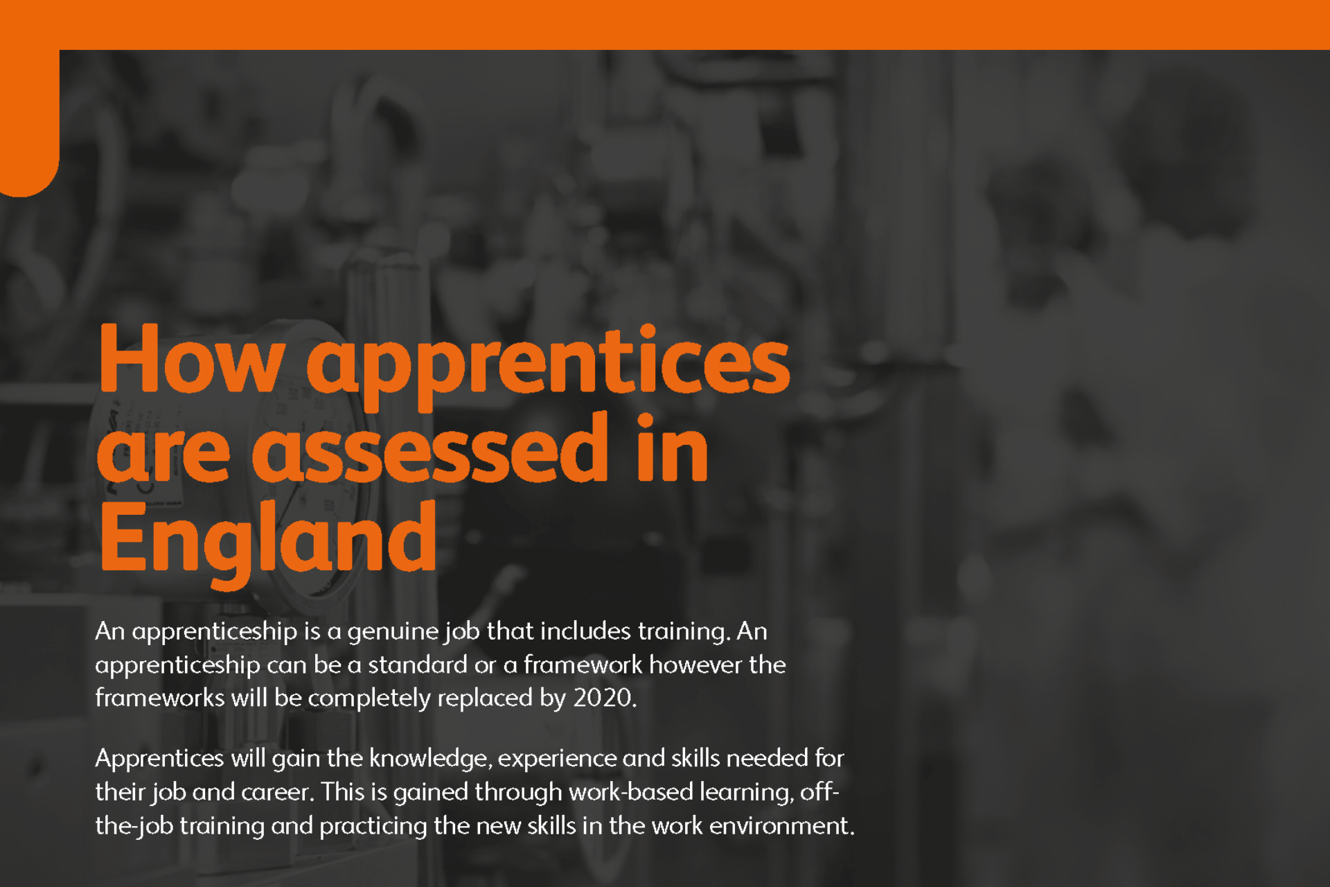 how apprenticeships are assessed