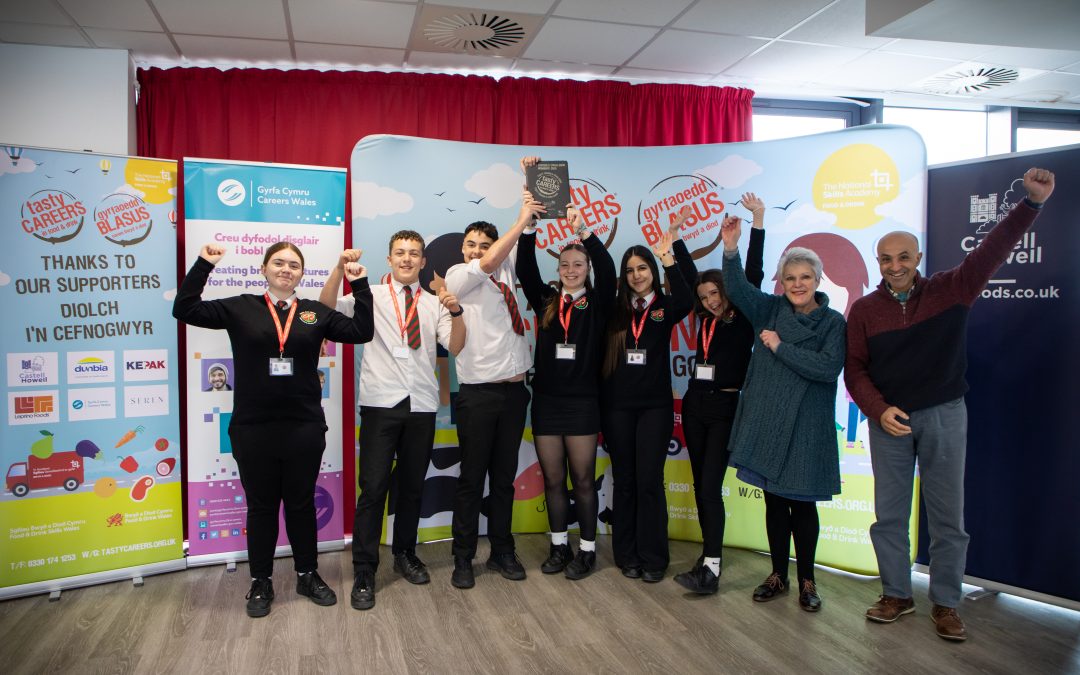 PRESS RELEASE: Tasty Careers Schools Challenge brings North & South Wales pupils together for culinary creativity